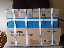 KIT complet Konica 4 X Originaux Toner Bizhub C3351 C3851 + Waste Toner Bottle