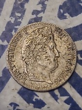 1/4 FRANC ARGENT 1831 H LA