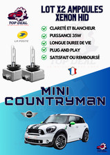 KIT 2x AMPOULES XENON HID Mini Countryman de 2010 à 2016   35W blanc pur