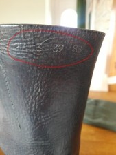 Bottes allemandes whermacht ww2 