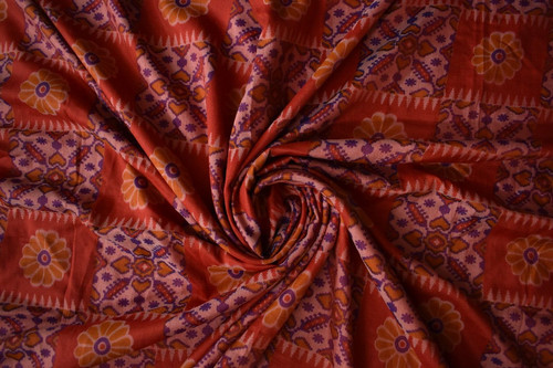 Tissu artisanal sari - , soie