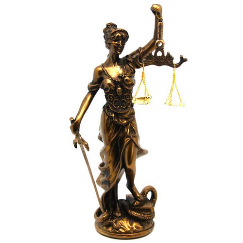 Figurine thémis balance - figurine,