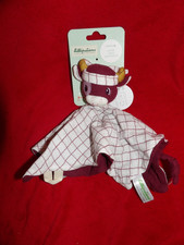 Doudou Plat Rosalie Vache