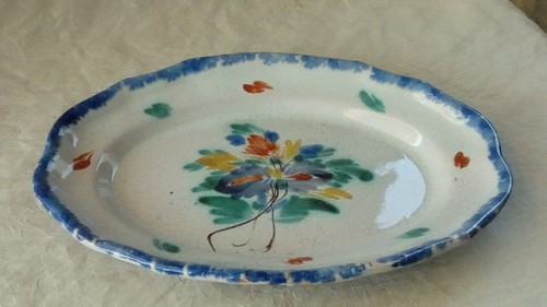 Plat ovale faience - ovale, a