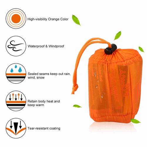 Sac couchage urgence - sac, d'urgence
