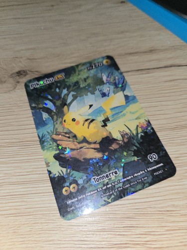 Carte pokémon pocket pikachu - pokémon,