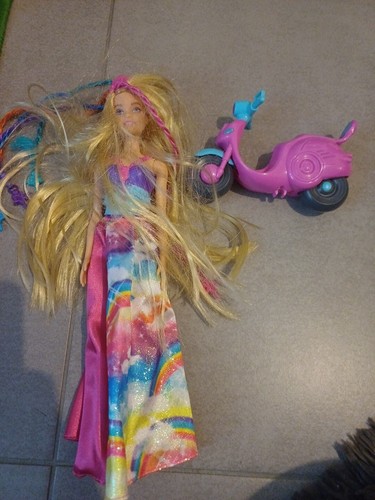 Barbie scooter - barbie,