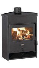 Poêle à bois d'angle PRITY AM D 12,5 kW - Chauffage à combustible solide Ø150 m