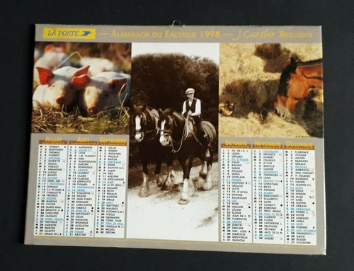 Calendrier almanach facteur - almanach, du