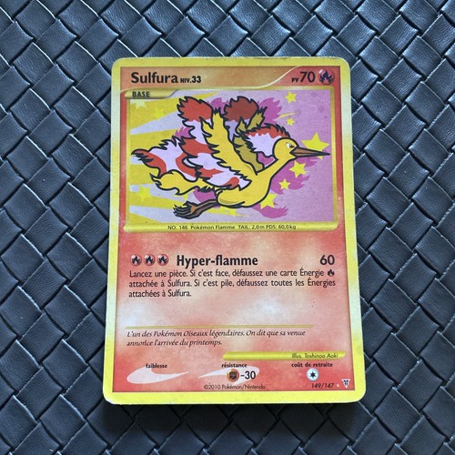 Pokemon card sulfura - pokemon, 149/147