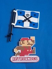 lego Legoland Pirates Vintage Set 6276 . Drapeau 