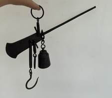 Peson ancien ou balance romaine ancienne balance en fer forgé 15kg