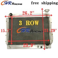 Radiator for 80-90 Toyota Landcruiser FJ60 FJ61 FJ62 3F 3F-E 60 Series 4.0L AT