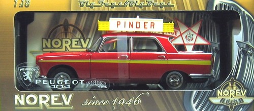 404 peugeot norev - peugeot, 1/18