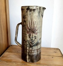 Atelier le Mûrier Gustave Reynaud Vallauris Pichet 29,3 cm Av. 1972 Égrenures