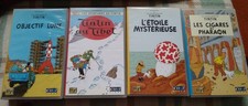 lot TINTIN VHS cassettes et