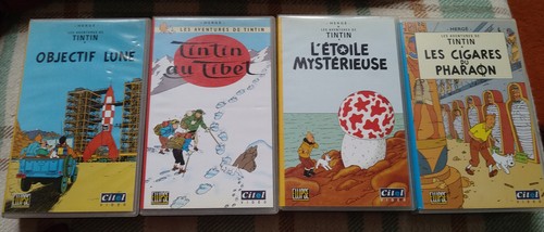 Lot tintin vhs - tintin, et