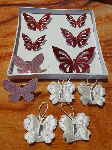 Papillons rose blanc 4 - et,