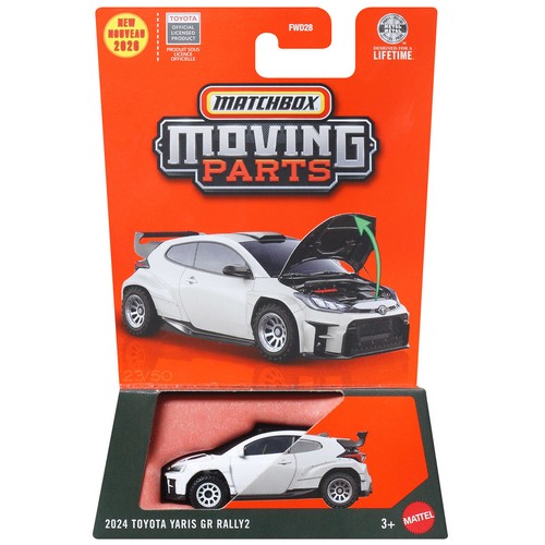 Toyota yaris rally2 white - gr,