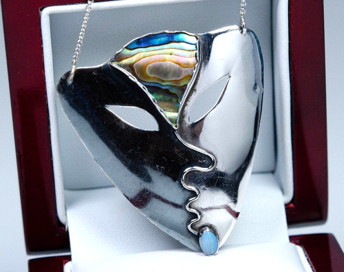 Pendentif argent 925 avec - en,