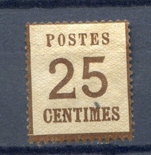 250322//  ALSACE LORRAINE N° 7   burelage droit.....VOIR DESCRIPTION