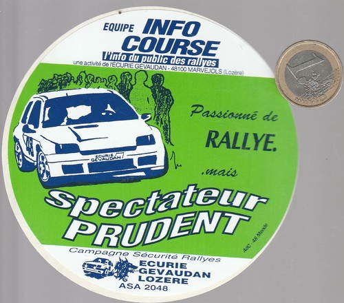 Autocollant automobile - autocollant.,