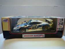 Modèle réduit PORSCHE GT ONE N° 25 arrivée 2nde à LE MANS 1996  AU  1/18
