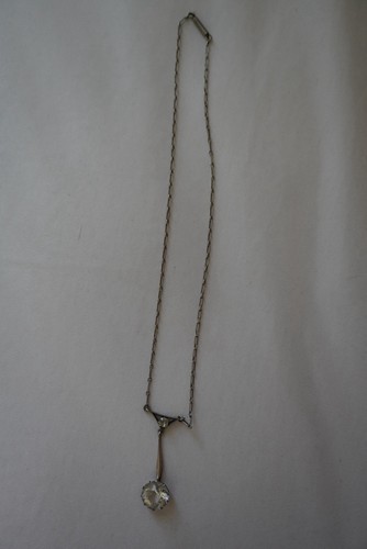 Collier ancien argent - collier, avec