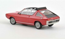 RENAULT 17 GORDINI Découvrable 1975 Rouge Voiture de Collection NOREV 1/18 R17