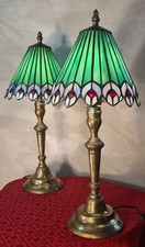 Paire lampe laiton ancienne