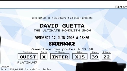 Place concert platinium au - concert,