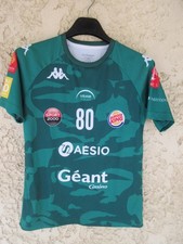 Maillot handball USAM NÎMES GARD n°80 KAPPA shirt Y-XXL (= XS)