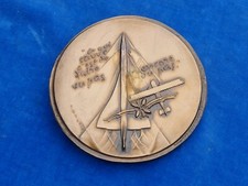 JOLIE TB ! MEDAILLE Medal - A. GALTIE - A. DE ST EXUPERY - BREGUET XIV CONCORDE