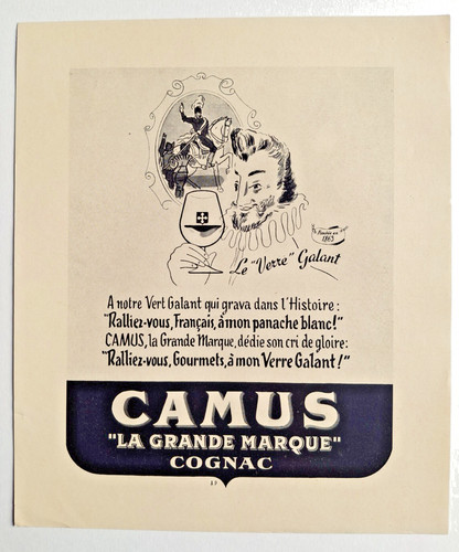 Publicite papier revue cognac - revue,