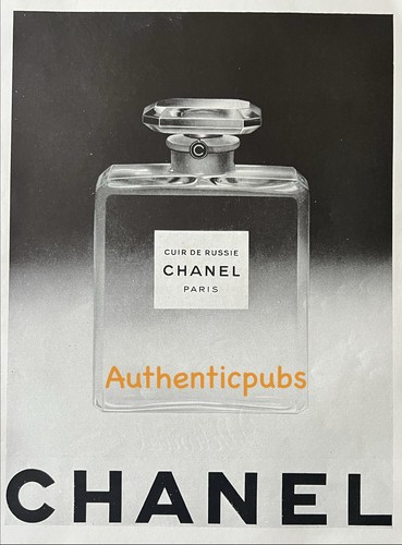 Publicite chanel parfum - publicite, cuir