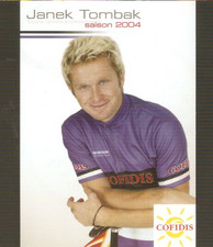 EQUIPE cyclistes COFIDIS saison 2004   carte pub :Janek TOMBAK /SPORT vélo