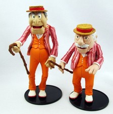 The Muppet Show - Figurine Articulée Palisades - Vaudeville Statler & Waldorf "W