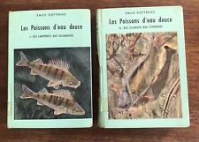 Les Poissons d'Eau Douce - 2 tomes - de Emile DOTTRENS 1951 et 1952  BE