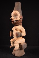 Figurines Ogoni Anciennes Africaines Du Nigeria Afrique Africa 380