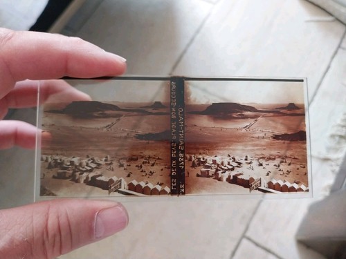 Plaque stereoscopique verre - en,