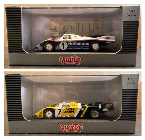 Lot porsche 956 962 le - 2, 1/43