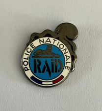 62 - Pin's POLICE NATIONALE RAID PLONGEURS - PLONGEE DIVING PIEUVRE OCTOPUS
