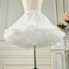 Jupon court en tulle à crinoline pour femme, pour costume de robe