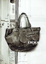 Publicité Advertising 089  2014  Ikks  maroquinerie collection  sac besace