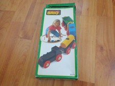Vintage BRIO 1990 Bois Train