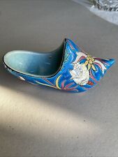 Sabot Emaux de Longwy Décor Floral