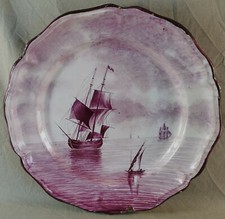 BEAU PLAT ROND EN FAÏENCE