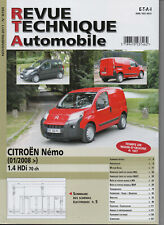 revue technique Diesel Citroen Nemo fourgon et combi 1.4 HDi 70 ch RTD RTA 2008