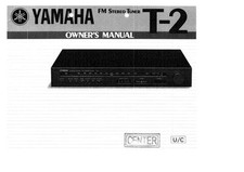 Yamaha T-2 Tuner Owners Manual
