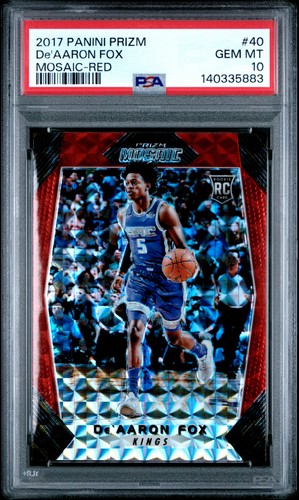 2017 panini prizm - prizm, red